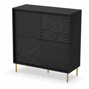 Ormarić Balle (crna + zlatna)