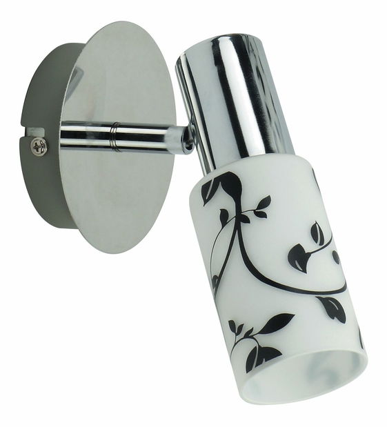 Corp iluminat spotlight Blossom 6175 (crom + sticlă opal)