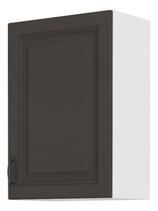 Felső konyhaszekrény Sheila 50 G 72 1F (fehér + grafit)