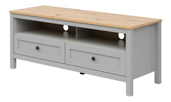 Masă TV Salga 11 (gri arctic + stejar artisan) 