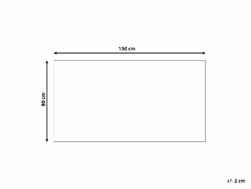 Koberec 150 cm Mesa (pestrá)