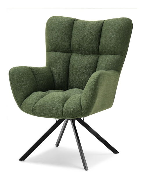 Fotoliu Kikino X (verde + negru)