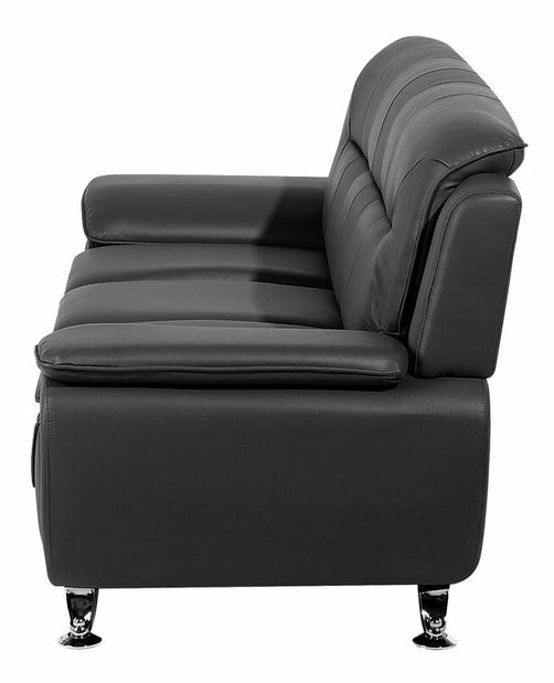 Pohovka trojsedačka Leyton (čierna)