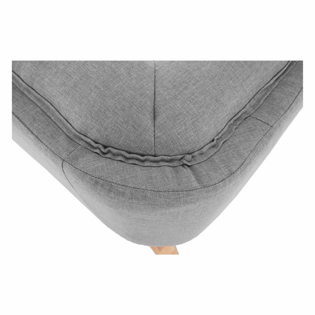 Fotoliu modern Evara (gri) 