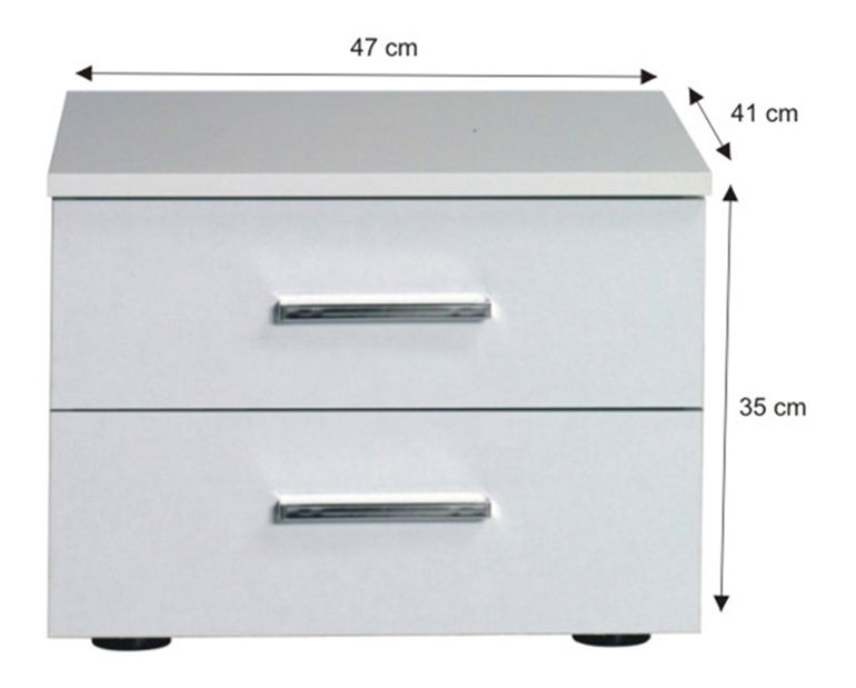 Noptieră Ariela S1-23 (2 buc.)