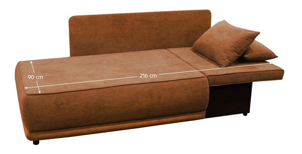 Sofa Lestat (terakota) (D)