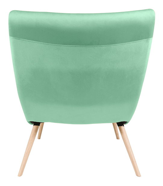 Kreslo Kam (mentolovo zelená)