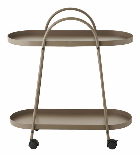 Príručný vozík Elveria (hnedá)