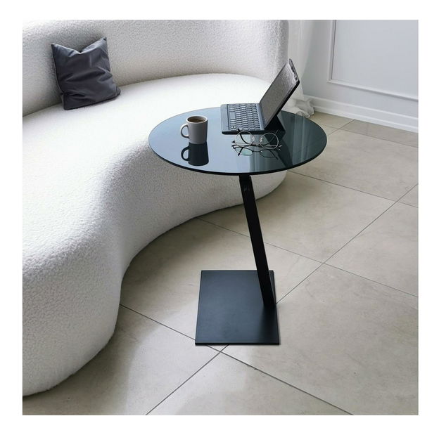 Măsuță de cafea Falck 2 (negru)