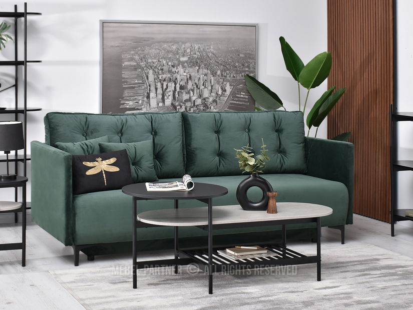 Măsuță de cafea Lorelail Xl (negru)