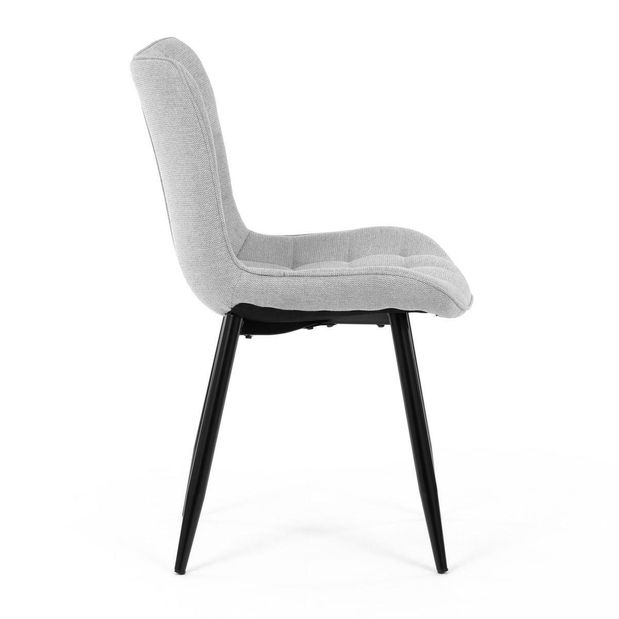 Scaun sufragerie Hipotecas (argintiu)