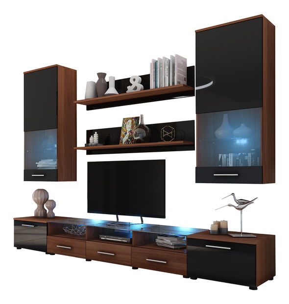 Obývacia stena Clover II (s osvetlením)