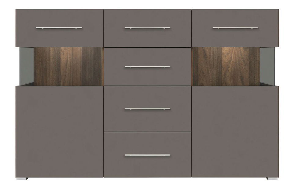 Vitrína BRW Optica KOM2W4S/10/15