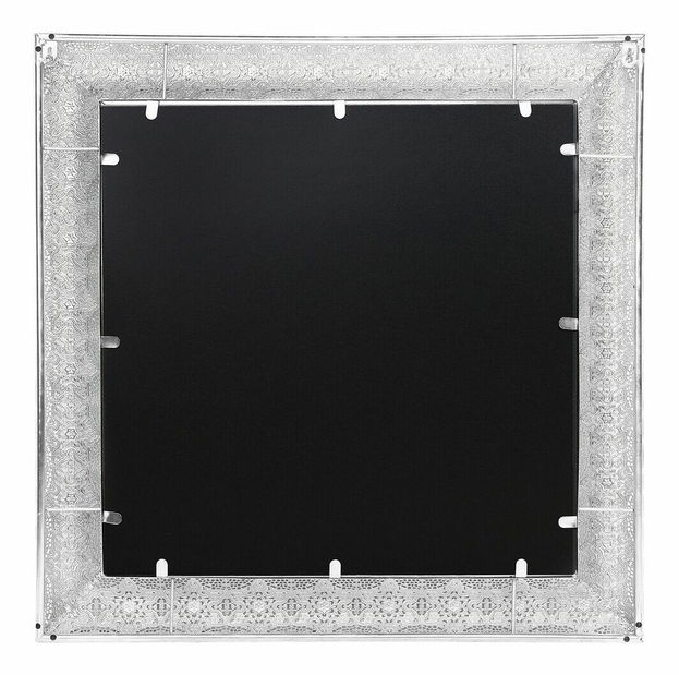 Nástenné zrkadlo Carvina (strieborná) 