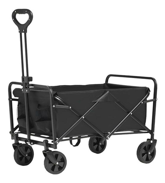 Cărucior de grădină Karla (negru)