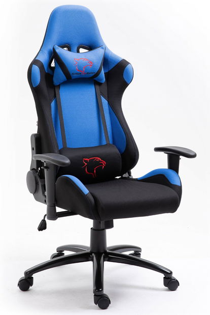 Scaun de birou/ gaming Fainan (albastru)