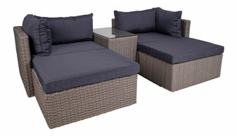 Set de grădină Riveria (gri)