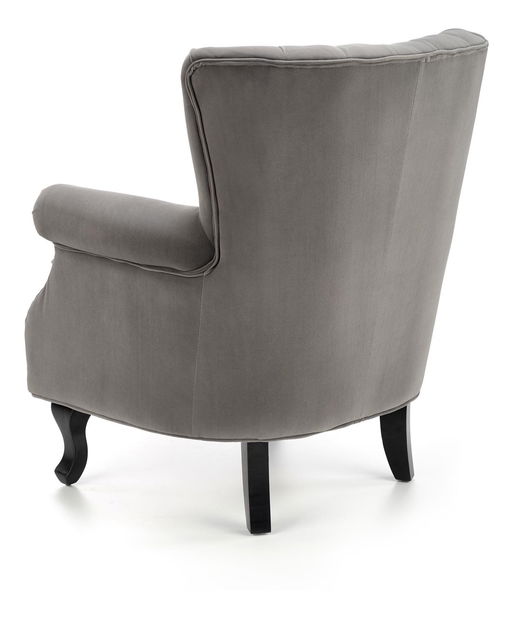 Relaxačné kreslo Teena (popolavá)