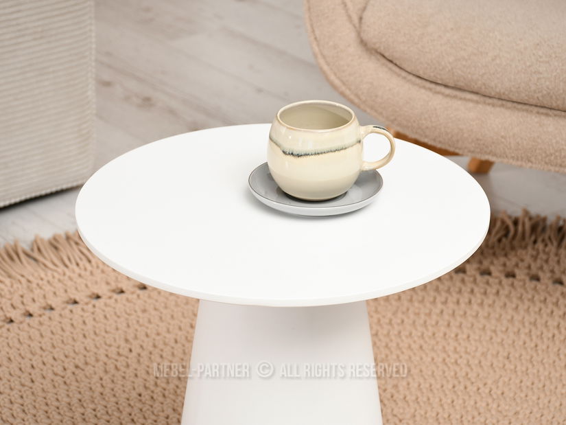 Măsuță de cafea Otava 45 (alb)