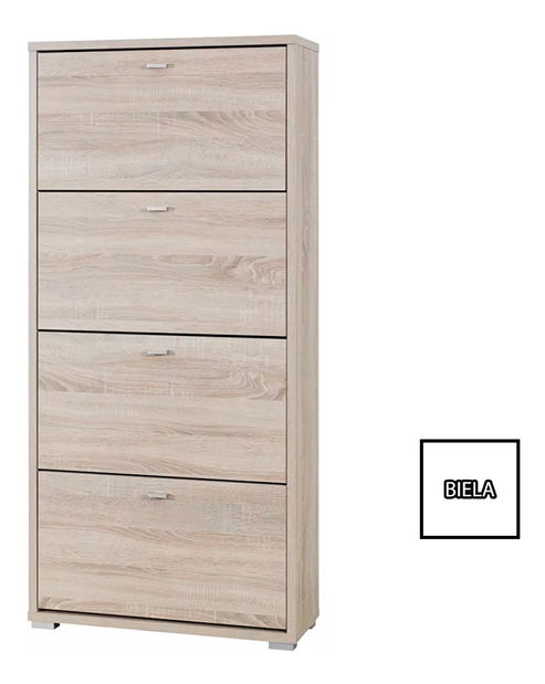 Botník Attical A4 (biela) *výpredaj