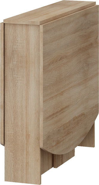 Blagovaonski stol na razvlačenje Elston 2 (sonoma svijetli hrast) (za 4 do 6 osoba) 