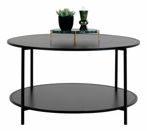 Konferenčný stolík Vistalia 7 (čierna)