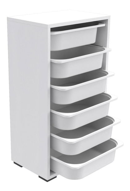 Organizator za igračke Dremonka 3 (bijela)