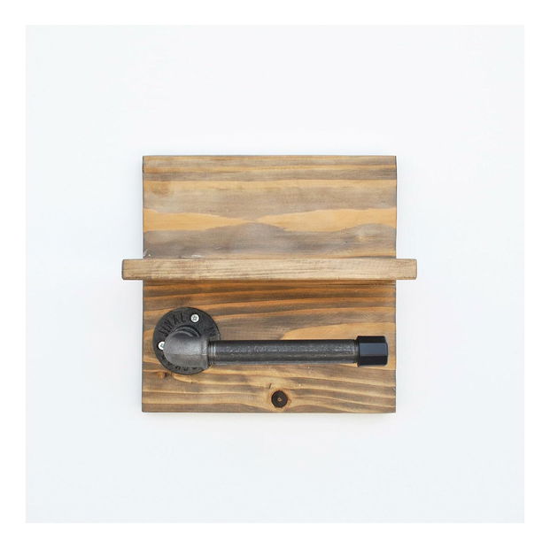 Fali WC papír tartó Nenanu 7 (dió + fekete)