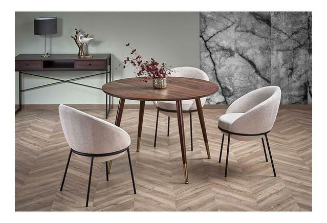 Jedáleň Domingo 1 (orech + zlatá + béžová)