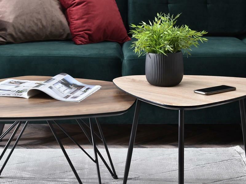 Stolić za kavu Petal Zest Xl (orah + crna)