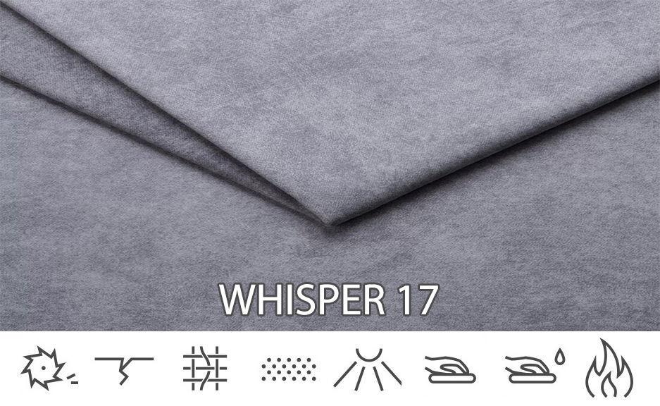 Rohová sedačka Loupe (sivá) (L)