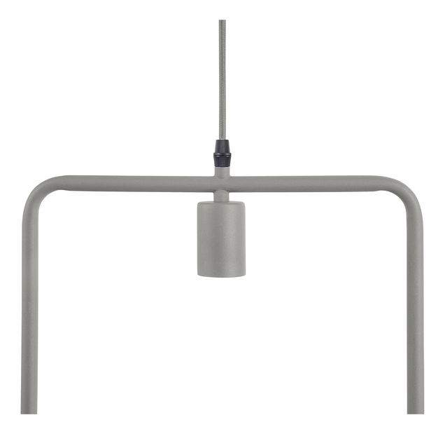 Lampă cu pandantiv Lerik (gri deschis)