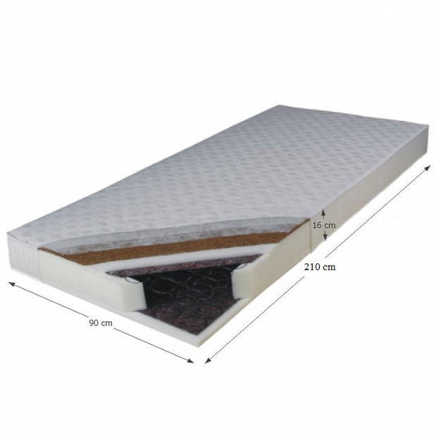 Saltea cu arcuri 90 cm Karum