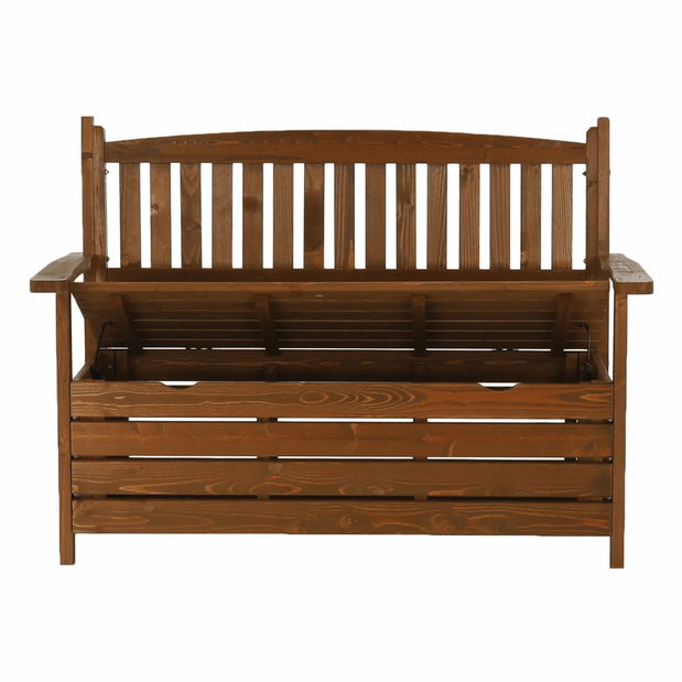 Vrtna klupica 124 cm Dina (smeđa)