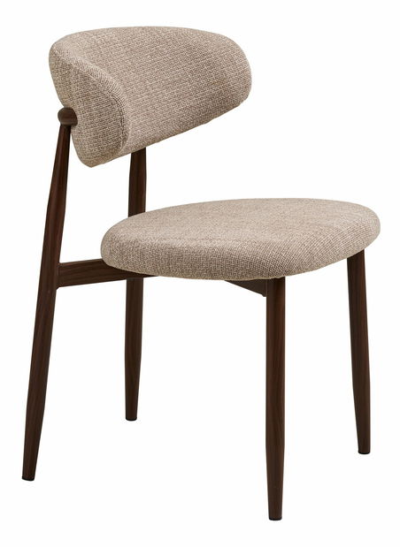 Jedálenská stolička Lsidinaina 1 (piesková + orech)