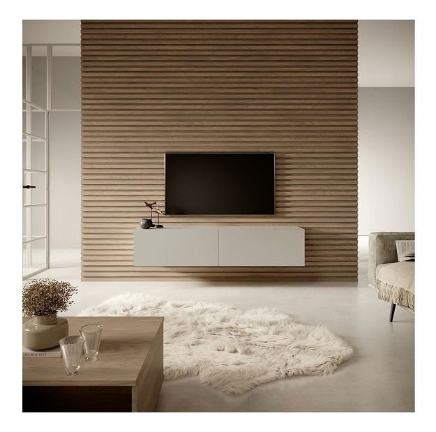 TV skrinka/stolík Bakira 140 (sivobéžová)