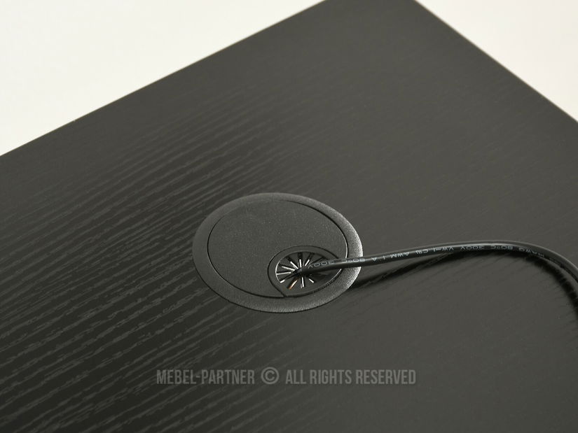 PC stolić Matts 115 (crno drvo + crna)