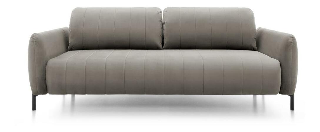 Háromszemélyes kanapé Newbie (szürke + fekete) 