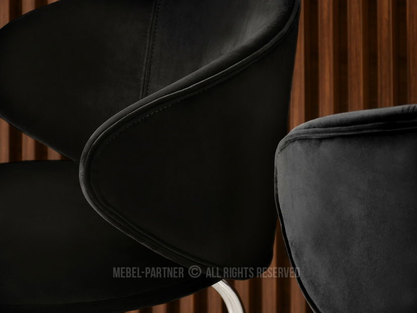 Stolička Jared (čierna)