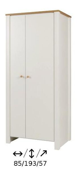 Šatníková skriňa Berkeley B1