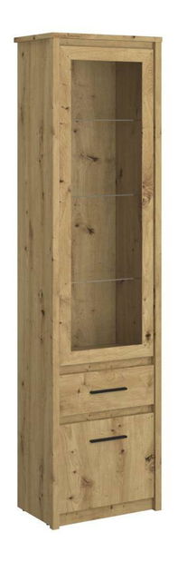 Vitrína IRON (dub artisan)