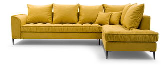 Sarokkanapé Lunara (sárga) (J)