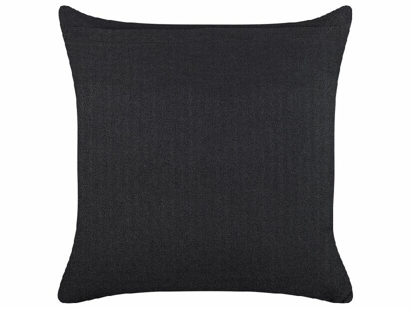 Pernă decorativă 45 x 45 cm Ricin (negru)