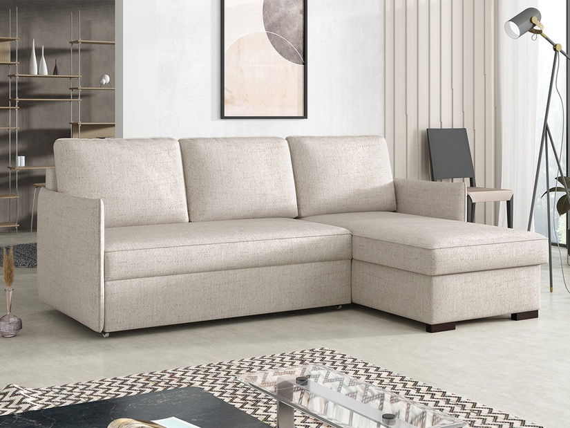 Sarokkanapé garnitúra Lisboa (krémszínű)