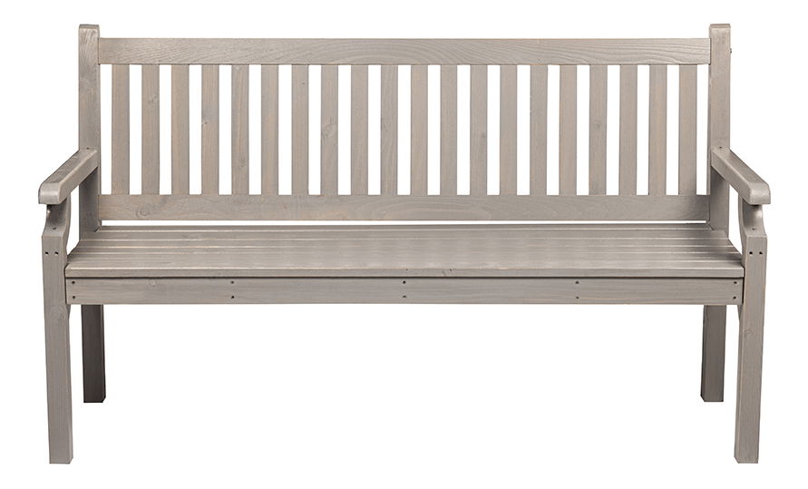 Záhradná lavička Keltea (sivá)