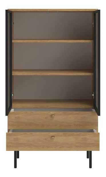 Vitrin Oscar O2 (természetes hikori)