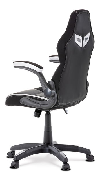 Fotoliu de birou/gaming Yzix-Y352-SIL (Negru + Argintiu)