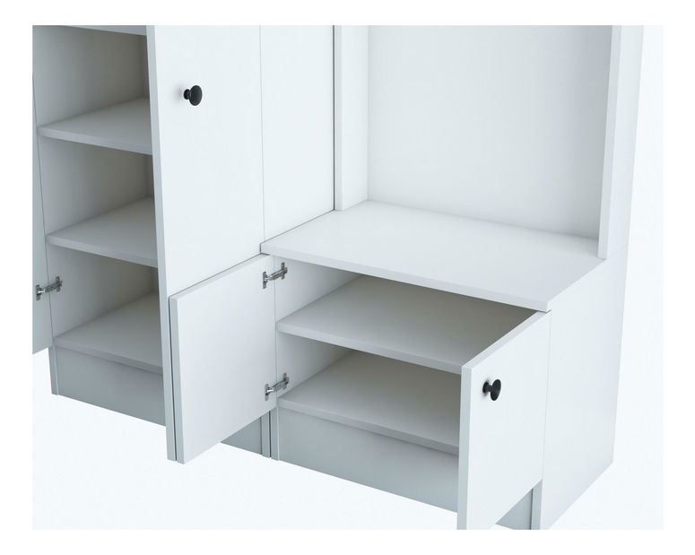 Előszoba fal Maui M11 (fehér) 