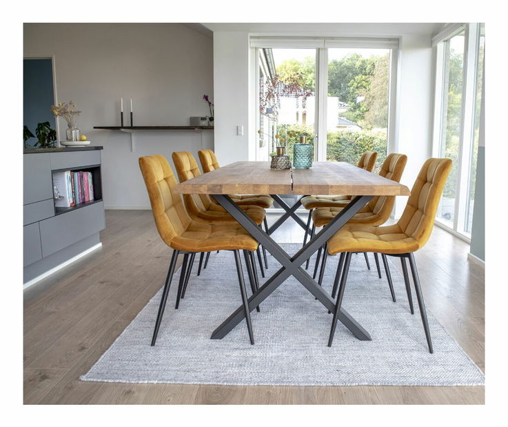 Jedálenský stôl Tvameria 2 (prírodná)