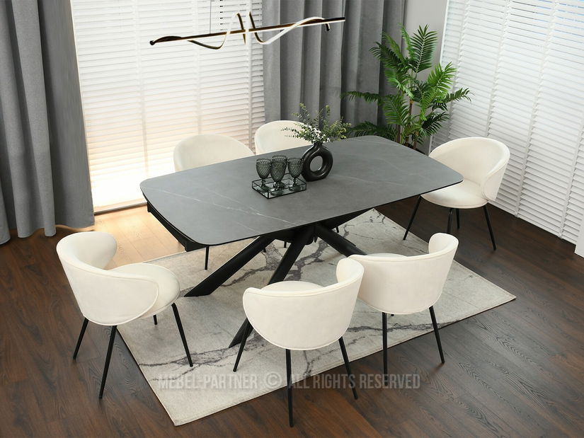 Szék Carmen (krém + fekete)